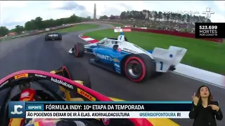 TV Cultura transmite o GP de Mid-Ohio, a 10ª etapa da temporada 2021 da Fórmula Indy