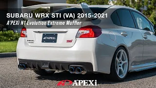 N1-X Evolution Extreme Catback Exhaust for 2015-2021 Subaru WRX/STi VA
