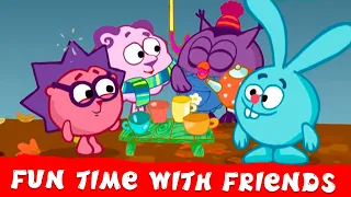 KikoRiki 2D | Fun time with Friends ⭐ Best episodes collection | Cartoon for Kids