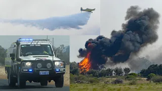 3 Bushfires around Perth, WA - 4 November 2023