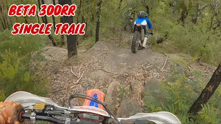 Enduro Epic Single Trail Ride On The Beta 300RR