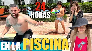 24 HORAS VIVIENDO EN UNA PISCINA|4PLUSONE