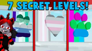 7 SECRET LEVEL in 1 in Tower of Hell! (Roblox)