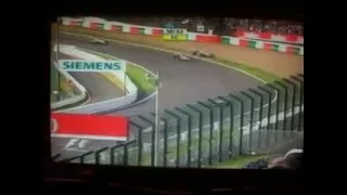 Itv F1 Japan 2005 Montoya interview after that crash