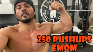 250 Pushups: EMOM for 10 | Pushup Endurance | Eric Rivera