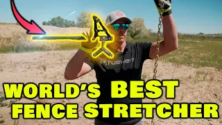 Your Barbed Wire Fence Stretcher Sucks! | World's Best Fence Stretcher