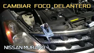Cambiar FOCO DELANTERO Nissan Murano 2003-2007