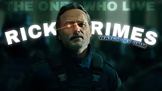 " WHO FU*KING KNOWS? " || [4K] Rick Grimes Edit // Watch my 9mm