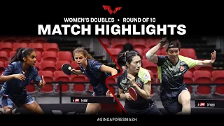 Camille Lutz/Prithika Pavade vs Doo Hoi Kem/Zhu Chengzhu | WD R16 |  Singapore Smash 2023