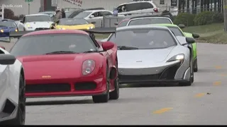 Thousands of sports cars line funeral procession for Missouri boy who died of cancer