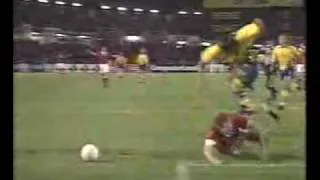 Martin Dahlin - disallowed (!) goal against Switzerland ('93?)