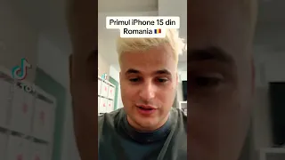 Zbir este primul om cu IPhone 15