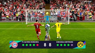 Bayern Munich vs Borussia Dortmund | DFL Supercup Final | Penalty Shootout | eFootball PES 2021