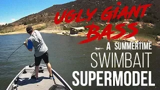 Ugly Giant Bass as the Summertime Swimbait Supermodel