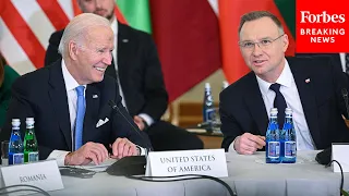 JUST IN: Biden Meets With NATO Allies In Warsaw, Poland, And Reaffirms US Commitment To Alliance