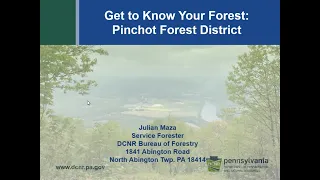 SPF "Get to Know Your Forest" Series: Pinchot SF