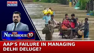 Yamuna Water Levels: AAP's Glaring Failure As Aam Aadmi Drowns? | NewsHour Agenda