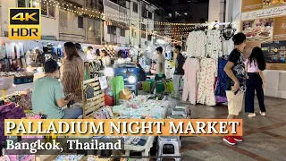 [BANGKOK] Palladium Night Market "Night Shopping At Pratunam" | Thailand [4K HDR Walking Tour]