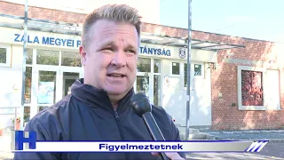 Figyelmeztetnek – ZTV Híradó 2022-10-19