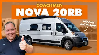 CHEAPEST Class B Motorhome with a HUGE BATHROOM!