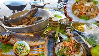 Cambodian Wedding Foods And Eating - Wedding Party In Phnom Penh