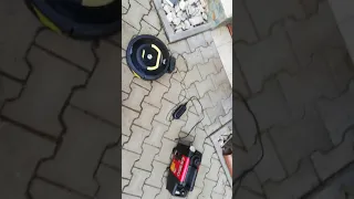 Roomba running on gas | RoboVacCollector