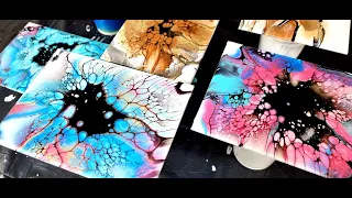 #132 Tecnica Bloom - RICETTA Facile! Fluid Painting in Italiano