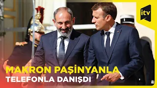 Makron və Paşinyan Qarabağı müzakirə etdilər