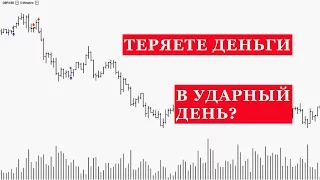 Почему трейдеры теряют деньги в трендовый день (ударный день)