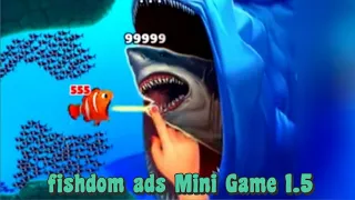 Fishdom ads Mini Game 1.5 hangri fish New update level video