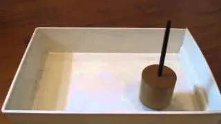 Thai Bamboo Whistling Spinning Top in Action