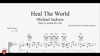 Michael Jackson - Heal The World - Guitar Tabs