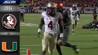 ACC Replay: Florida State vs Miami Football - November 15, 2014