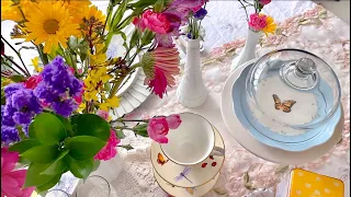 How to Host A Splendid Afternoon Tea #SafeAtHome Edition 💙 MissJustinaMarie
