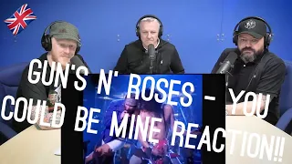 Guns n' Roses - You Could Be Mine REACTION!! | OFFICE BLOKES REACT!!