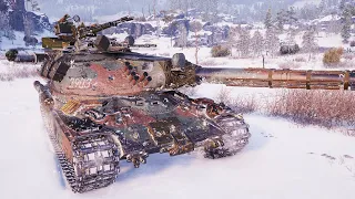 60TP Lewandowskiego- НА СКИЛЕ ТАЩИТ КАТКУ НА ЗАПОЛЯРЬЕ - World of Tanks