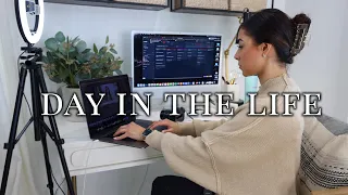 Day in the Life of a Full Time Content Creator! Behind the Scenes