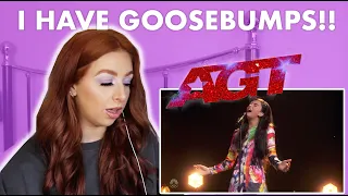 Angelina Jordan Bohemian Rhapsody America's Got Talent 2020 - BRITISH girls REACTION | Abi Reacts