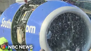 Engine cover loss is latest problem on a passenger plane