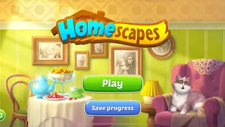 Homescapes ||level||201 to 210||three starts level included