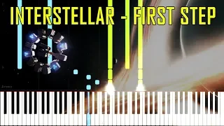 Interstellar - First Step (Main Theme) [Synthesia Piano Tutorial]