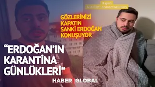 Erdoğan'ı Taklit Eden Genç Paylaşım Rekoru Kırıyor