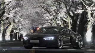 Audi R8 v10 drag Tune Gt7