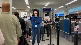 Cher as a tsa agent