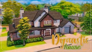 Династийный дом ❤👪 // Строительство Жизненный путь The Sims 4 NO CC
