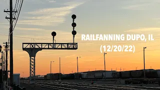 Railfanning Dupo, Il (12/20/22)