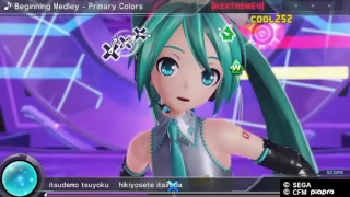 Project Diva X HD - Beginning Medley - Primary Colors (Extreme Perfect)