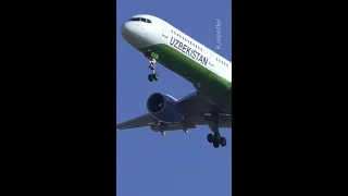 🇺🇿UZBEKISTAN Boeing 757 Ташкент-Москва