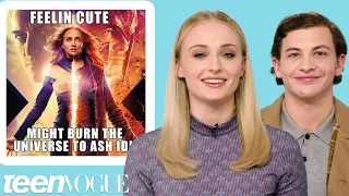 Sophie Turner and Tye Sheridan Review "X-Men: Dark Phoenix" Memes | Teen Vogue