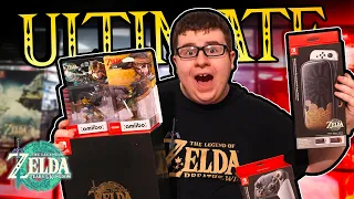 The ULTIMATE Zelda Tears Of The Kingdom Midnight LAUNCH Unboxing! | Nintendo Switch, Amiibo & More